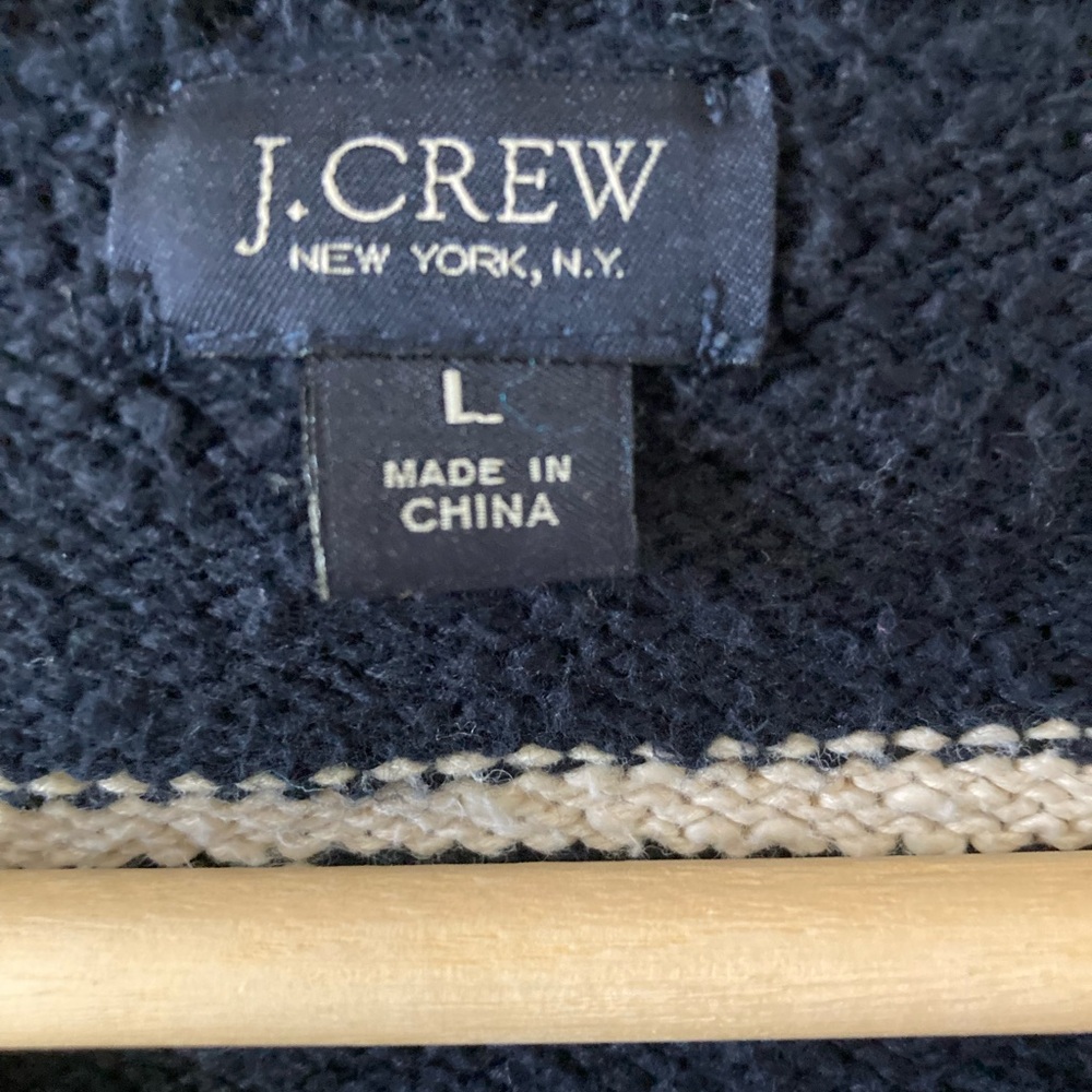 J Crew striped cotton crew neck sweater - Picture 4 of 4